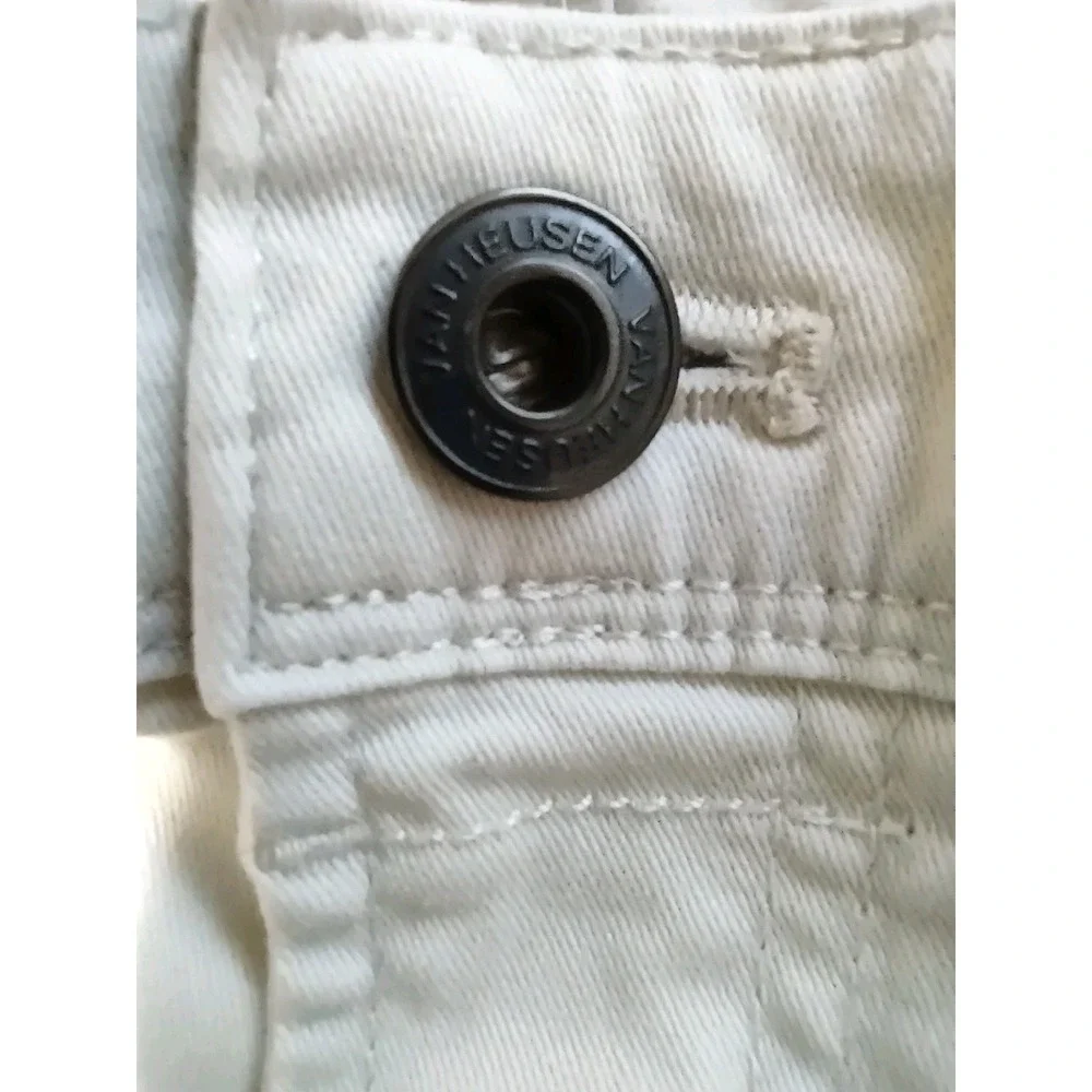 Van Heusen Pants Slacks Men's 32x30 Slim Tan 5 Pocket Design 29